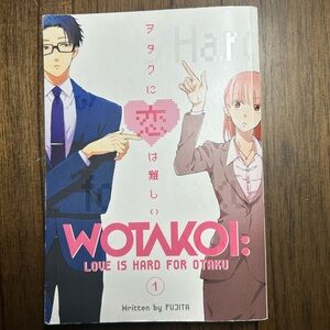 Wotakoi: Love is Hard for Otaku Manga Volume 1 and 3